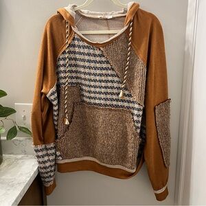 Like New Oli & Hali Patchwork Sweater Sweatshirt